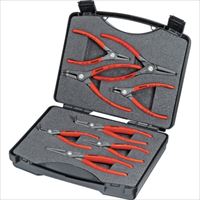 ＫＮＩＰＥＸ　００２１２５　８本組　スナップリングプライヤー