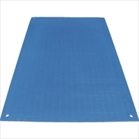 ワニ印　養生敷板　ワニ板（ＷＡＮＩＢＡＮ）ブルー　１６ＭＭ厚１．１Ｍ×１．８Ｍ