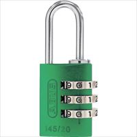 ＡＢＵＳ　ナンバー可変式南京錠　１４５－２０　グリーン