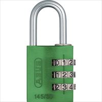 ＡＢＵＳ　ナンバー可変式南京錠　１４５－３０　グリーン