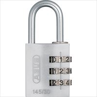 ＡＢＵＳ　ナンバー可変式南京錠　１４５－３０　シルバー