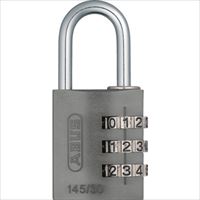 ＡＢＵＳ　ナンバー可変式南京錠　１４５－３０　チタニウム