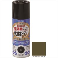 サンデーペイント　水性ラッカースプレーＭＡＸ　３００ｍｌ　オリーブグリーン