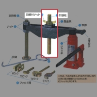 開けるんだR48型用　引張柱(ﾅｯﾄ込み)