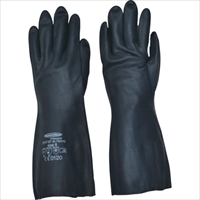 サミテック　耐油・耐溶剤手袋　サミテックＣＲ－Ｆ－０７　Ｌ　ダークブルー