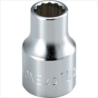 ＴＯＮＥ　ソケット（１２角）　対辺寸法２７ｍｍ　全長４３．５ｍｍ