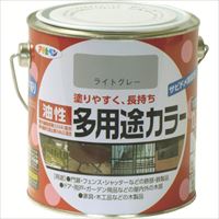 アサヒペン　油性多用途カラー　０．７Ｌ　ライトグレー