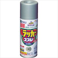 アサヒペン　アスペンラッカースプレー３００ｍｌ　銀