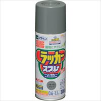 アサヒペン　アスペンラッカースプレー　３００ＭＬ　スチールグレー