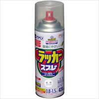 アサヒペン　アスペンラッカースプレー４２０ｍｌ　クリヤ（透明）