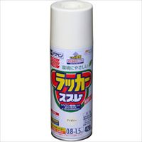 アサヒペン　アスペンラッカースプレー４２０ｍｌ　アイボリー