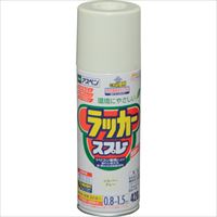 アサヒペン　アスペンラッカースプレー　４２０ＭＬ　シルバーグレー