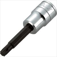 ＫＴＣ　ヘックスローブソケット　９．５ｓｑ．Ｔ型トルクスビットソケット　Ｔ４５　先端寸法７．７７ｍｍ