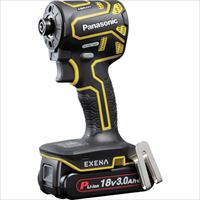 ＥＸＥＮＡ　充電インパクトドライバー　１８Ｖ３．０Ａｈ電池セット品　黄