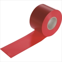 ＴＲＵＳＣＯ　脱鉛タイプビニールテープ　５０ｍｍＸ２０ｍ　４巻入り　赤