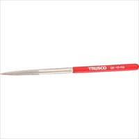 ＴＲＵＳＣＯ　ダイヤモンドヤスリ　鉄工用＃１４０　半丸　１本入　全長１８５ｍｍ（１０本組サイズ）