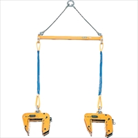 スーパー　パネル吊りクランプ　パネル・梁吊　天秤セット　基本使用荷重０．３ｔ