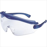 ＹＡＭＡＭＯＴＯ　一眼型セーフティグラス　レンズ色クリア　テンプルカラーブルー　ＪＩＳ規格品