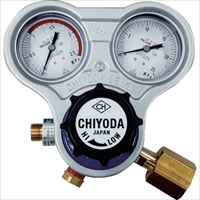 千代田　酸素用調整器スタウト（関東式）乾式安全器内蔵型