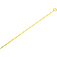 ＴＲＵＳＣＯ　カラー異形ロープ止め丸型　黄