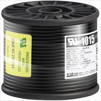 ＫＹОＷＡ　ＵＬ耐熱ビニル絶縁電線　ＵＬ１０１５　ＡＷＧ１４　３０Ｍ　黒