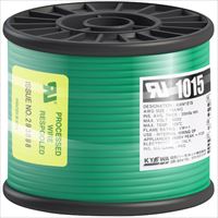 ＫＹОＷＡ　ＵＬ耐熱ビニル絶縁電線　ＵＬ１０１５　ＡＷＧ１４　３０Ｍ　緑