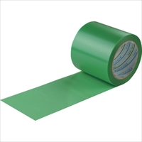 パイオラン　塗装・建築養生用テープ　１００ｍｍ×２５ｍ　グリーン