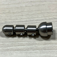 【アウトレット40%】 ジョイントノズル 取付1/4" 後6穴 孔径1.3㎜ 曲がりに強い