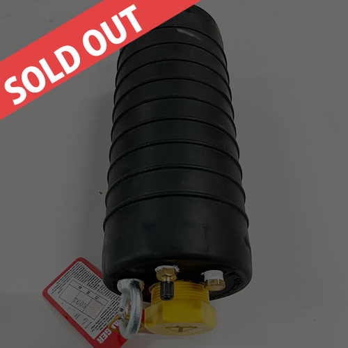 【アウトレット70%引き】  マルチサイズ ムニボール φ150～200㎜（φ140～212㎜） バイパス1-1/2"NPTメス 止水プラグ	